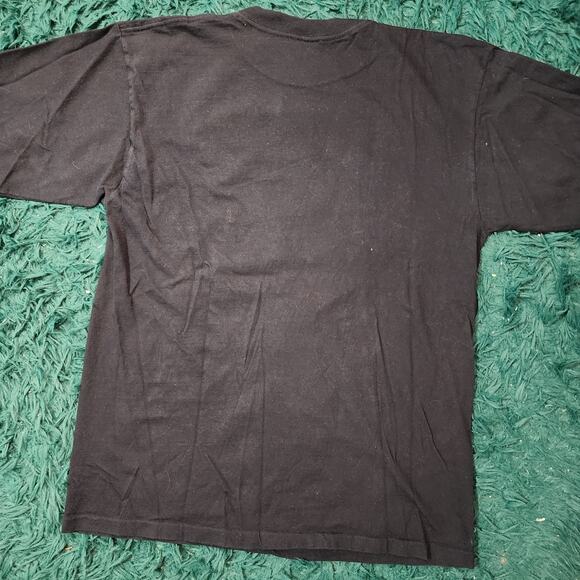 Vintage 1992 Bill Elliott Budweiser NASCAR Tee XL “Nothing Beats a Bud” Black - Picture 2 of 6